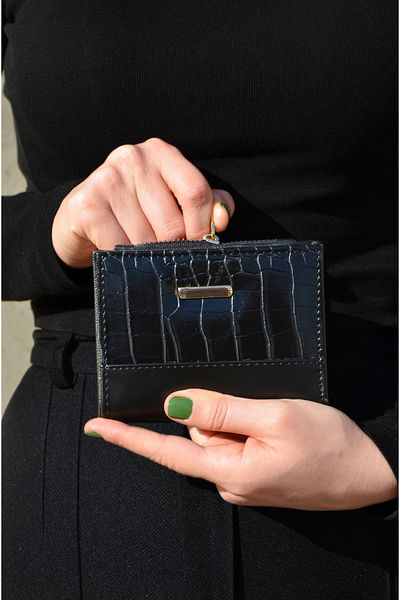 Mazel Design Crocodile Patterned Basic Wallet