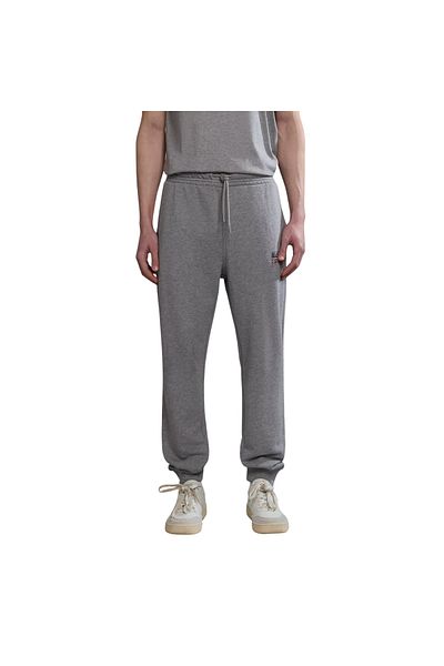 Napapijri Pantaloni de trening gri pentru bărbați Napapijri M-Kashba Grey Melange