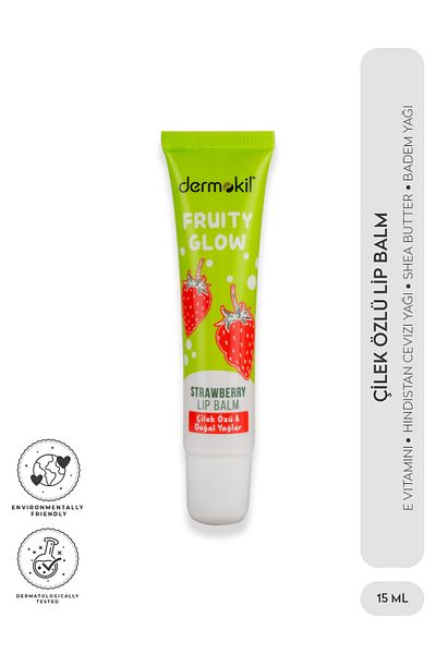 Dermokil Fruity Glow Cılek Lip Balm 15 Ml