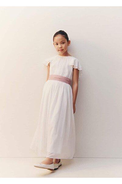 MANGO Kids Bambu dokulu elbise