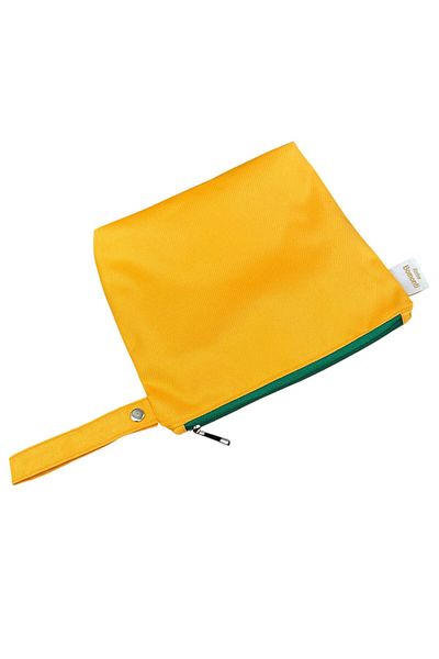 Atelier Bomonti Mamikids Mini Wet&Dry - 30X25Cm Yellow Wet & Dirty Pool/Beach Bag Nursery