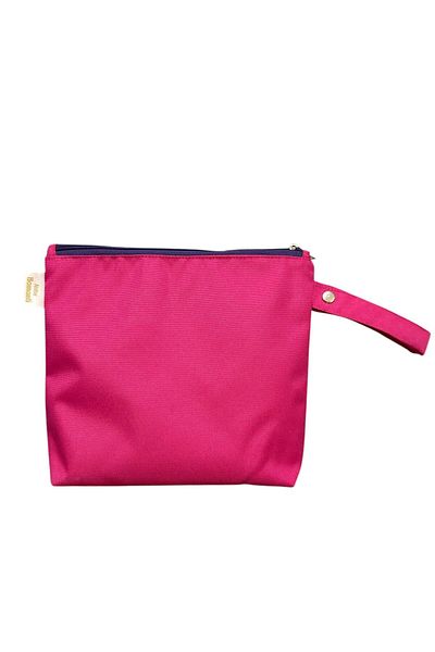 Atelier Bomonti Mamikids Mini Wet&Dry 30X25Cm Pink Nursery Bag - Wet & Dirty Beach/Pool Bag