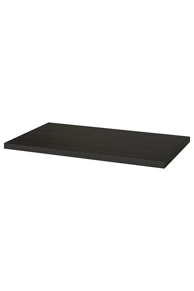 IKEA Table top, black-brown, 100x60 cm