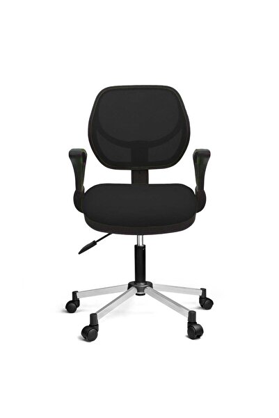 Türksit 804 File Çalışma Koltuğu Metalik Gri Boyalı Ayak Siyah