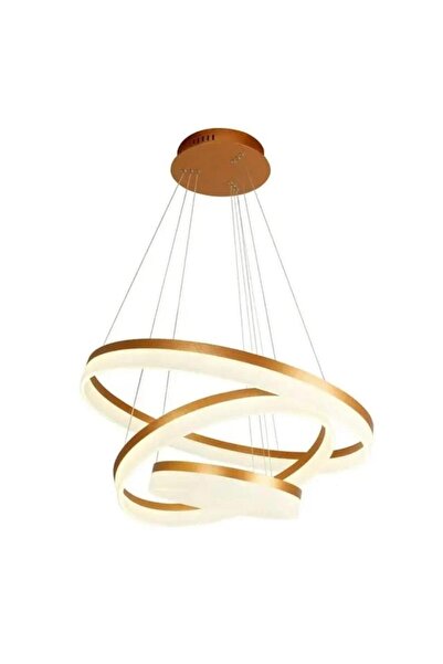 Btm Modern LED Chandelier Gold - 3 Colors 40+60cm