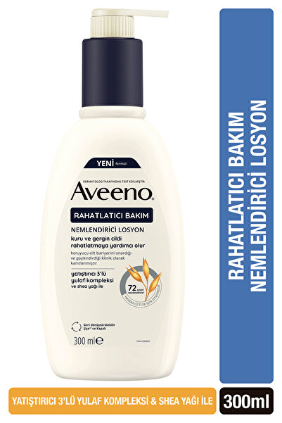 AVEENO Cansız ve Kuru Ciltler İçin Cilde Nem Veren Canlandırıcı Losyon 300 ML