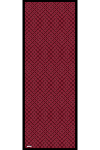 EVERMORE Fresh Shawl - Τριφύλλι Μοτίβο - Em060-05 - Claret Red