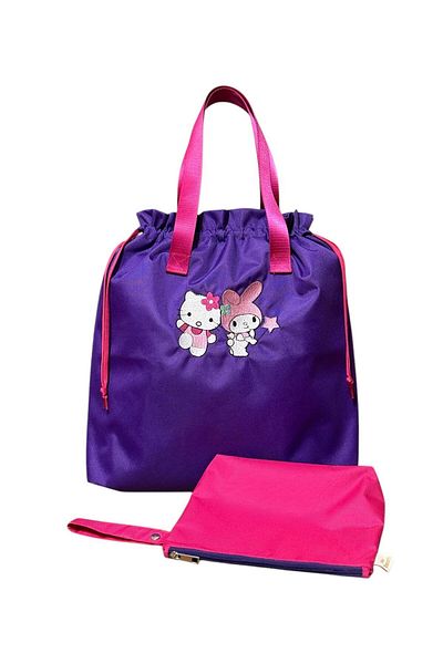 Atelier Bomonti Hello Kitty Waterproof Wet Dry, Dirty Clean, Beach Pool Functional Bag Set of 2