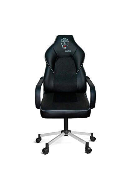 Türksit Lidya Kartal Oyuncu Koltuğu Plastik Kol Ve Metalik Gri Boyalı Ayaklı Gri