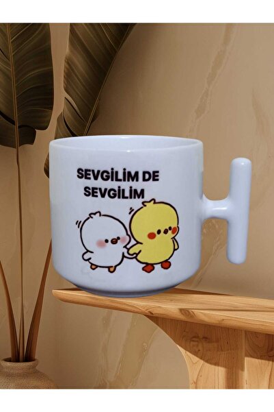 GameFruy "Dear De Darling" Double-Sided Printed Mug - Ceramic Tea, Coffee Gift Cup