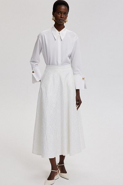 Touché Privé Jacquard Skirt
