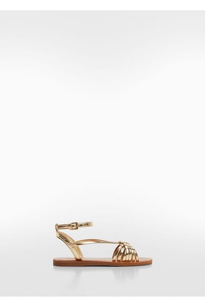 MANGO Kids Sandalen mit Kordelzug