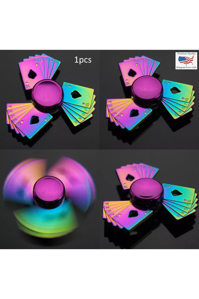 LRS STORE Metal Stress Wheel 1St Quality Professional Poker Shaped Stress Wheel