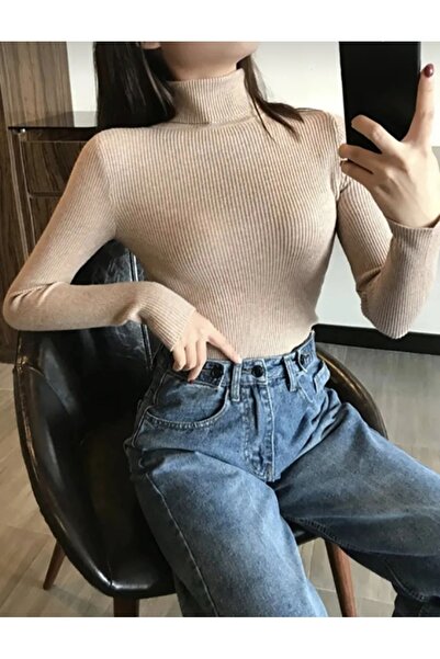 Koçibar Πουλόβερ με ζιβάγκο 4 τεμαχίων έτοιμη συσκευασία εποχιακού σωτήρα κομμάτι βαμβακερό ζιβάγκο λεπτή εφαρμογή