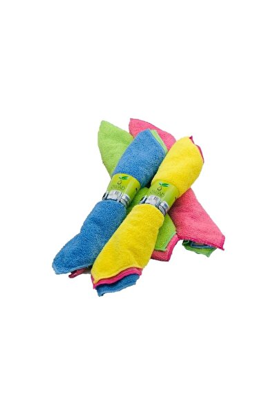 M.Y. TASO 4 bucăți cârpă din microfibră Pro Drying - cârpă de curățare 30x30, prosop de bucătărie, cârpă turnată