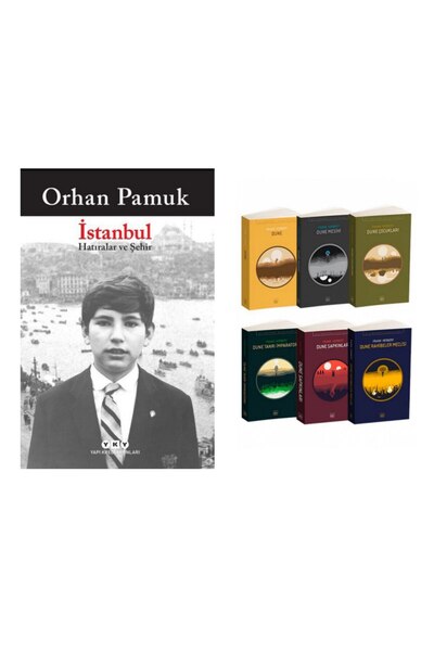 Yapı Kredi Yayınları İstanbul - Hatıralar ve Şehir - Orhan Pamuk - Dune Seti ...