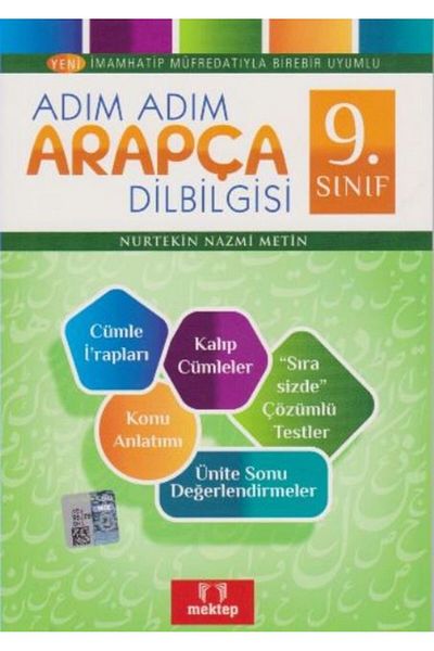 Mektep Yayınları 9. Classroom Step by Step Arabic Grammar