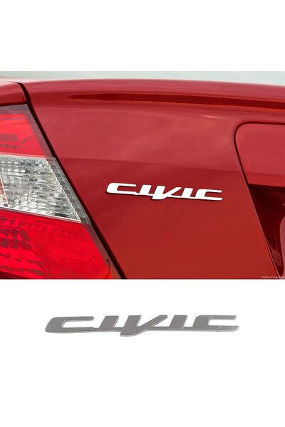 İthal Civic Rear Text Fb7 After 2014 Vtec After 2012 Luggage Text