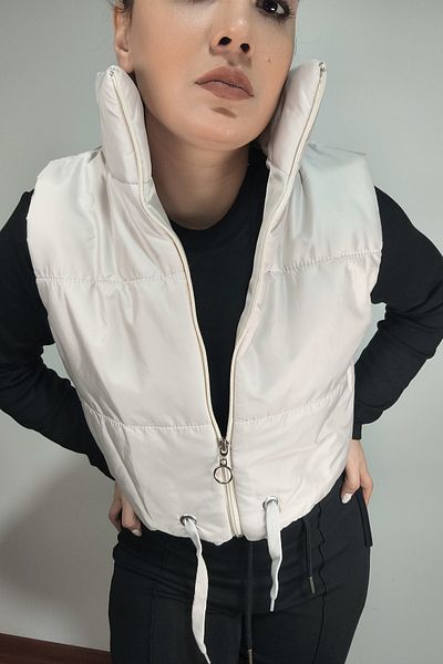 MADAMMERY Short Puffer Vest