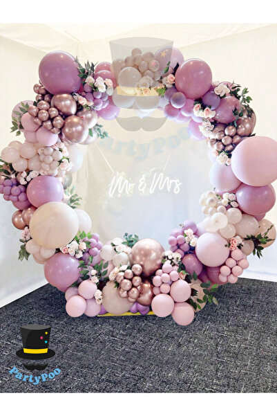PartyPoo Lilac Lavender Color Balloon Set of 40 |   Party Decoration and Deco...