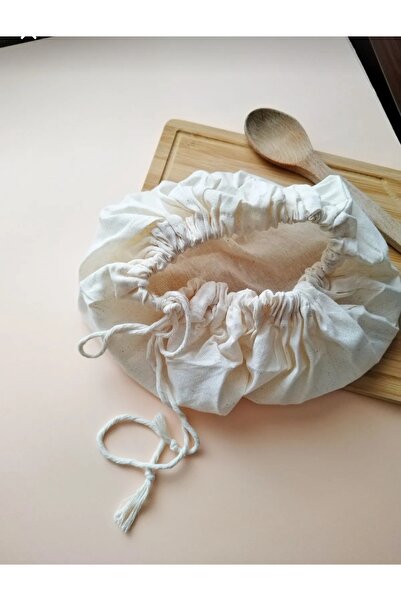 Göcen Ambalaj Çanta Peynir Yoğurt Süt Süzme Kesesi Vegan Kullanışlı Tasarım Büyük Ham Bez Süzme Kesesi Doğal