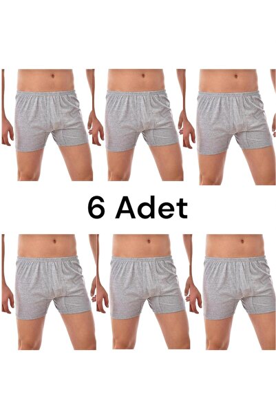 Great Lineage Erkek 6 lı Penye Büyük Beden Paçalı Arjantin Boxer