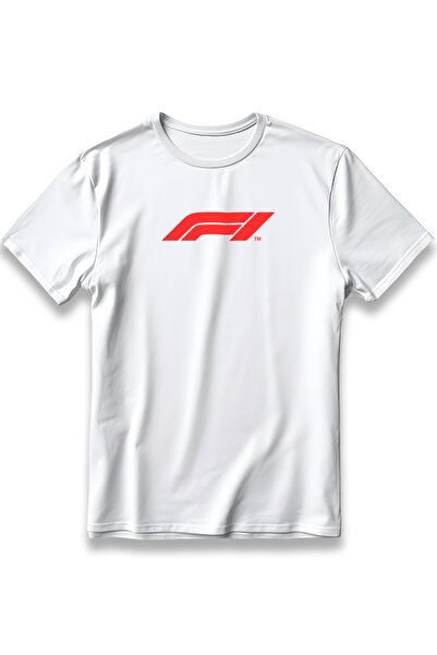 EZG Business F1 Printed Oversize Unisex βαμβακερό μπλουζάκι - Χοντρό ύφασμα π...