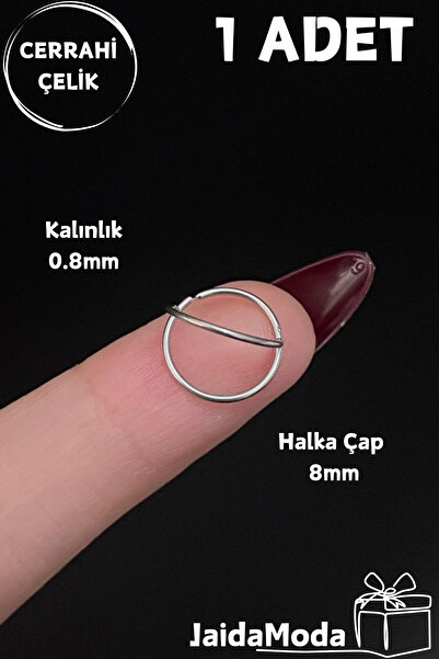 Jaida Moda Çift Sıra Görünümlü Cerrahi Çelik Hızma