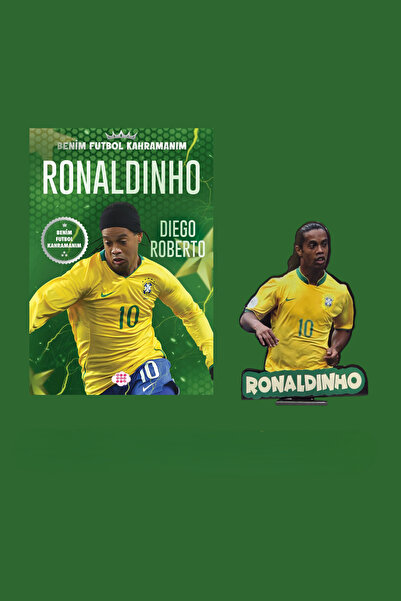 Dokuz Yayınları Benim Futbol Kahramanım Ronaldinho (Poster/Futbolcu Kartları/Biblo Hediyeli)