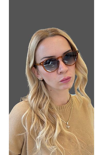 beePoint Optipoint Rene Brown Blue Sunglasses