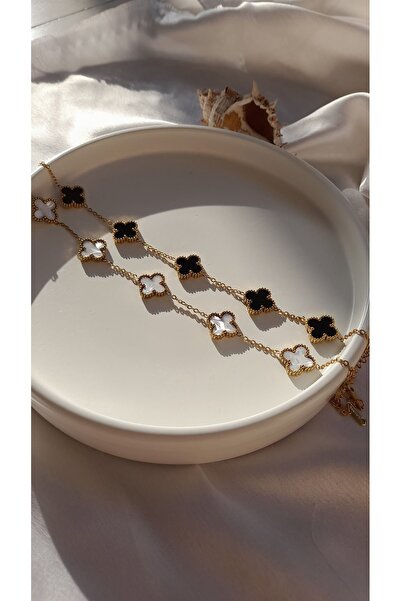GUNESTAKI Double Clover Bracelet Set