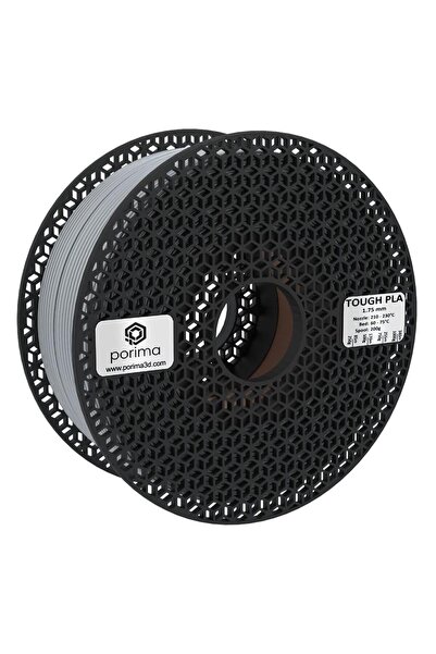 Porima Tough PLA Filament Gümüş RAL7046 1.75mm 1kg