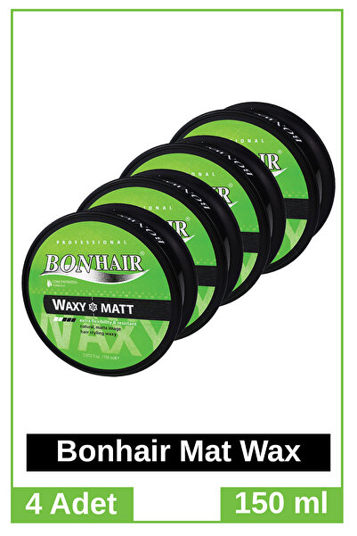 Bonhair Wax Matt 150 ml 4 Adet