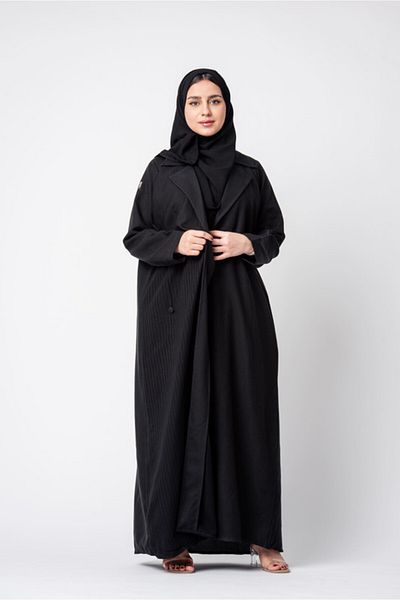 outline Formal blazer abaya