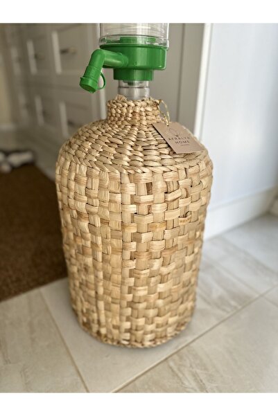 afralya home Mutfak Gereçleri Özel Tasarım Hasır Damacana Kılıfı 1.kalite Hasır