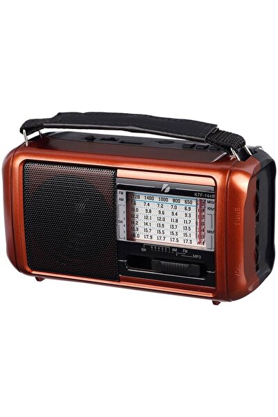 güvenlisepet KTF-1448 Nostalji Radyo Güneş Enerjili Solar Batarya Led Işıklı ...