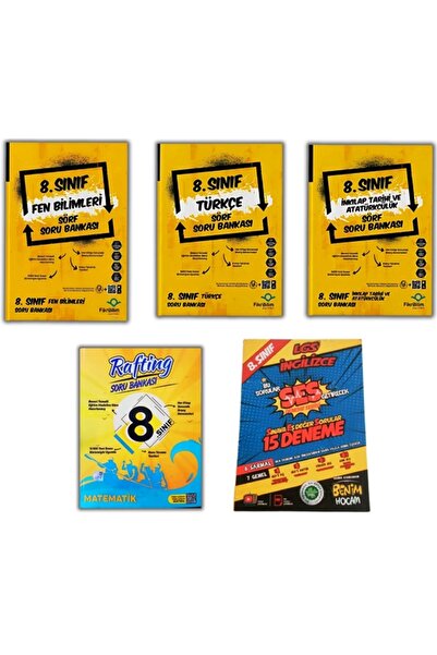 Fikribilim Yayınları 8. Sınıf Soru Bankası Seti (Fikribilim Yayınları)