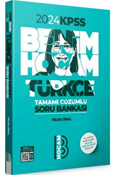 Benim Hocam Yayınları 2024 Kpss Türkçe Tamamı Çözümlü Soru Bankası