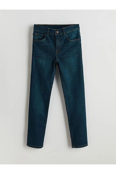 LC Waikiki Lcw Kids Indigo Boys' Jeans Pants with Adjustable Elastic Waist
