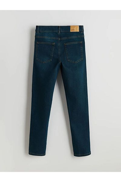 LC Waikiki Lcw Kids Indigo Boys' Jeans Pants with Adjustable Elastic Waist