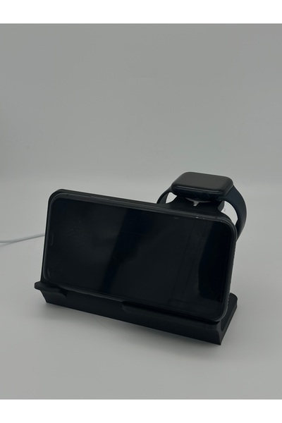 Home Iphone ve Apple Watch 2 si Bir Arada MagSafe Sarj Standı 3D Baskı