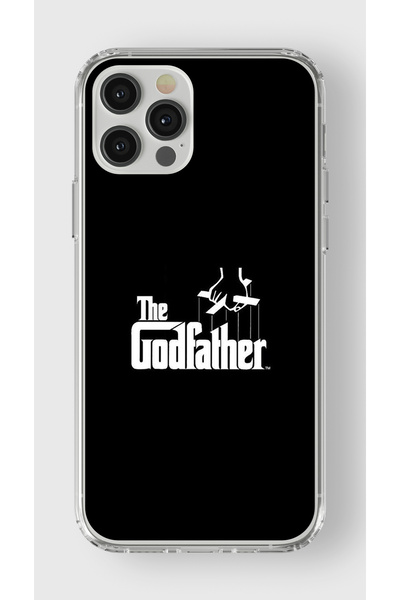 Multitronic حافظة شفافة مطبوعة بتصميم العراب متوافقة مع هاتف iPhone 16 Pro Max