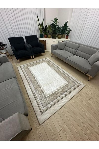 LİMAY Elastic Micro Fleece Carpet Cover - Thick Fabric - Extra Durable - Washable