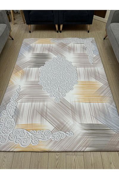 ALLGELSİN غطاء سجادة من الصوف الصغير المرن 4m2 160x230 أو 6m2 200x300 غطاء سجادة مربع بأربعة أو ستة متر