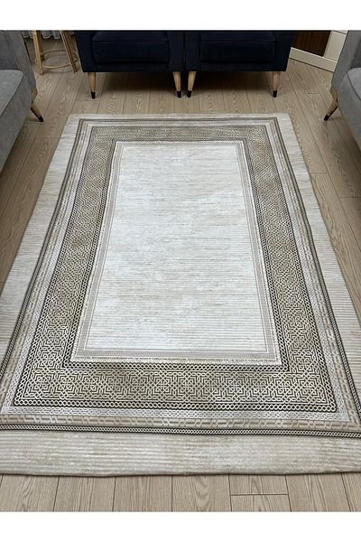 ALLGELSİN Elastic Micro Fleece Carpet Cover 4m2 160X230 or 6m2 200X300 Four or Six Meters Square Carpet Cover