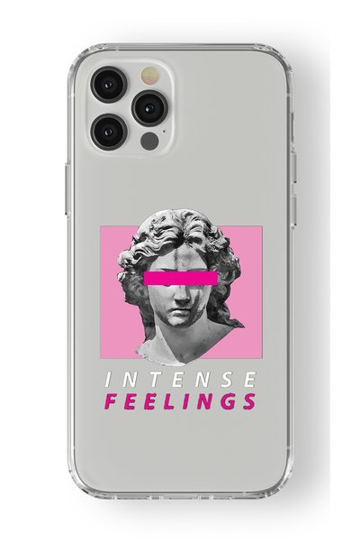 Multitronic iPhone 16 Pro Compatible Intense Feelings Design Printed Transpar...