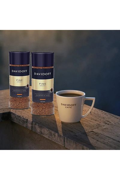 Davidoff Fine Aroma Glass Granular Coffee 100 Gr