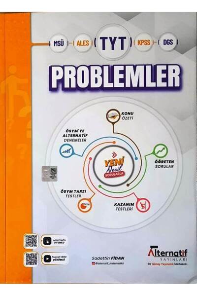 Alternatif Yayıncılık TYT Problemler Soru Bankası