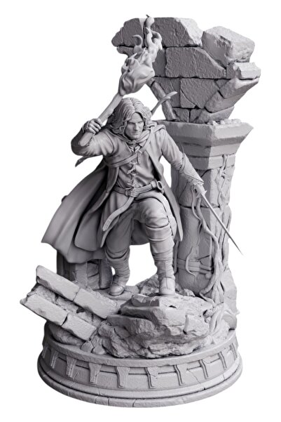Miyazaki Premium Aragorn Figürü | The Lord of the Rings Koleksiyonu