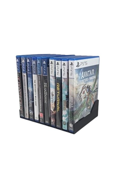 3D Brothers منظم أقراص الألعاب بسعة 10 أقراص - متوافق مع ألعاب PlayStation وXbox، يتميز بـ